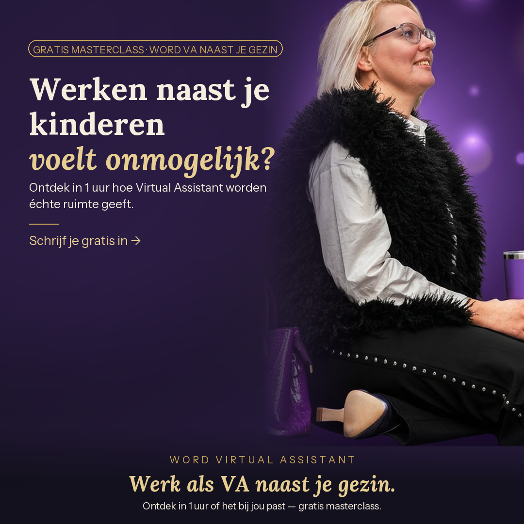 Anouk Kneefel VA Business Mentor Facebook ad from May 28, 2026
