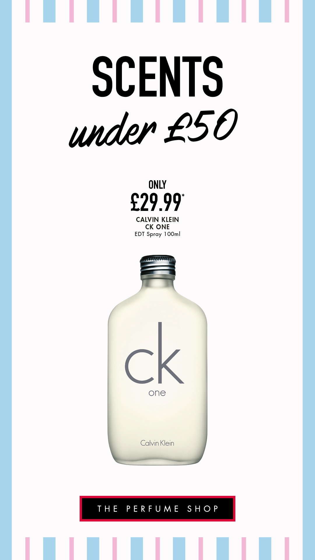The Perfume Shop Facebook ad