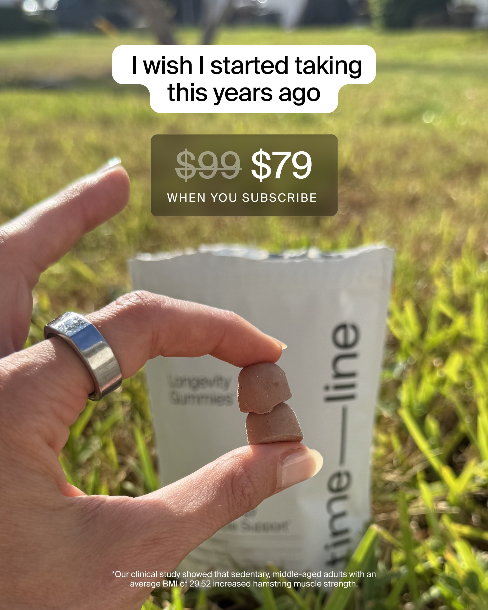 Timeline Longevity Facebook ad