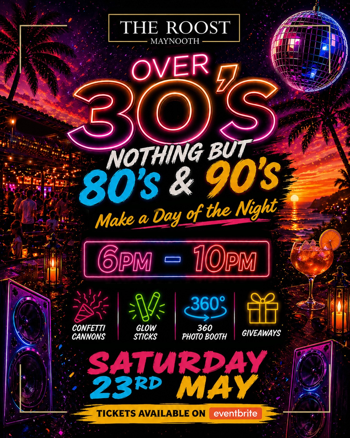 The Roost Maynooth Facebook ad: Step back in time at Over 30’s: Nothing…