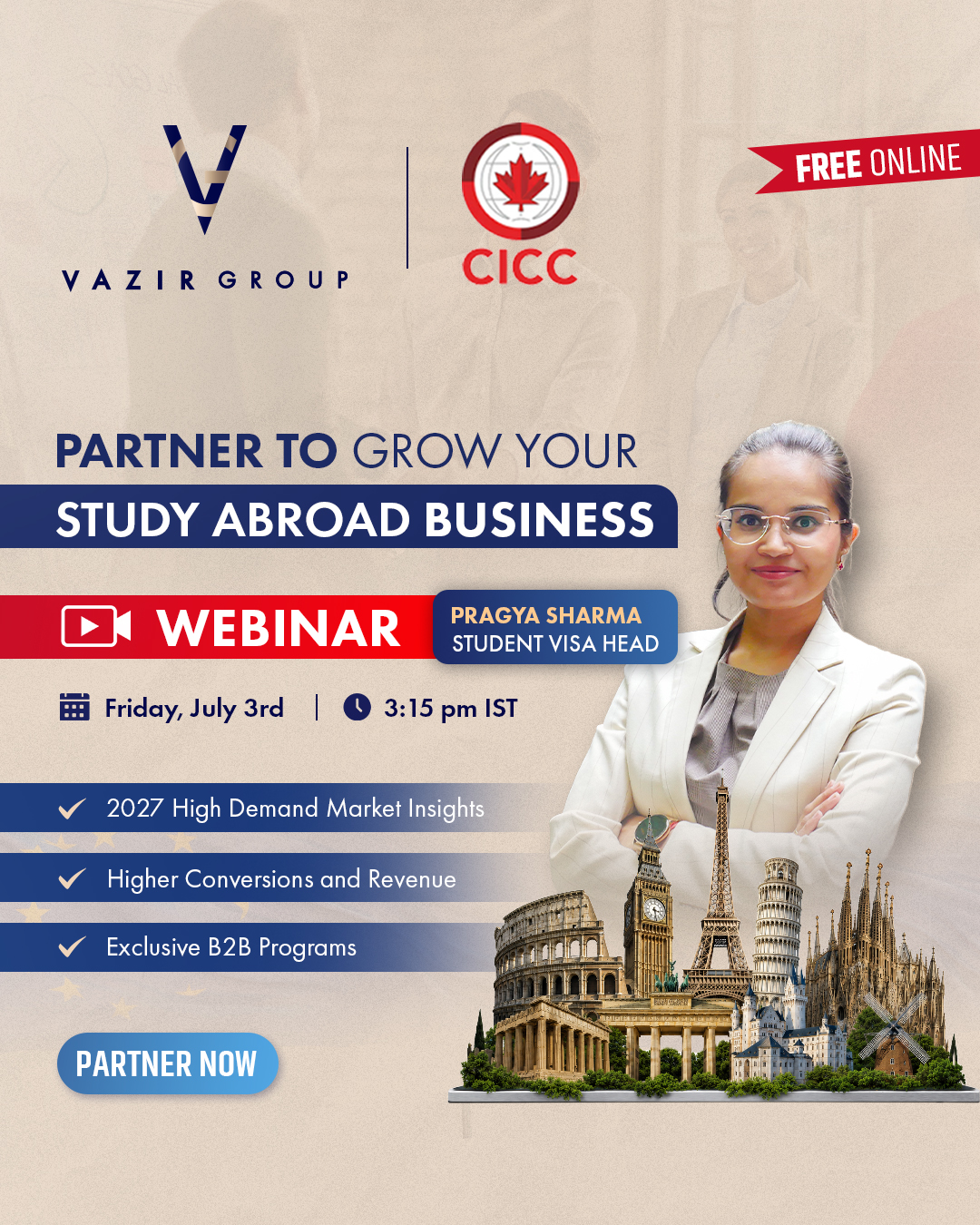 Vazir Group Facebook ad