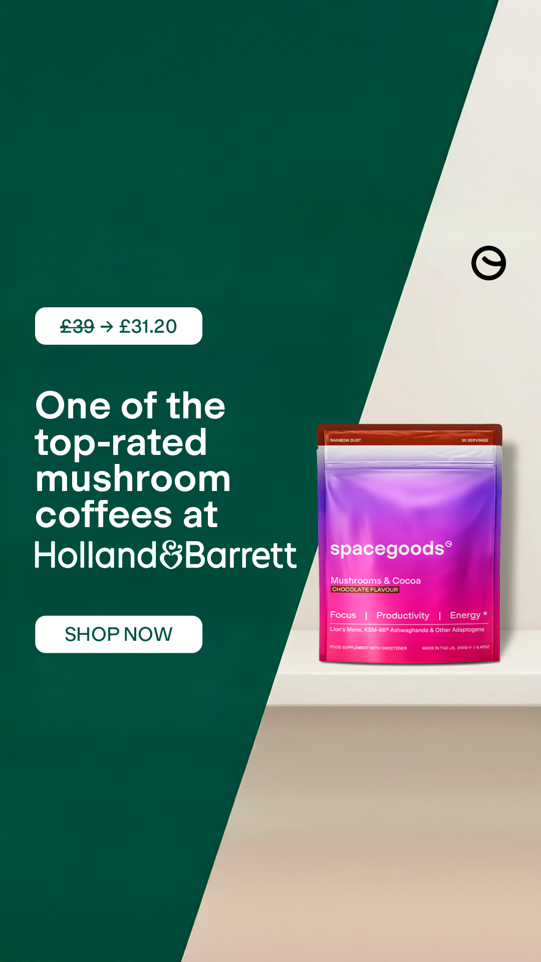 Spacegoods Facebook ad