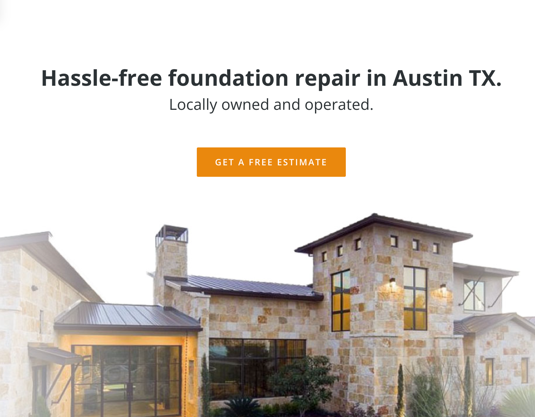 Bats Foundation Repair, LLC Facebook ad: FREE Foundation Repair Estimate