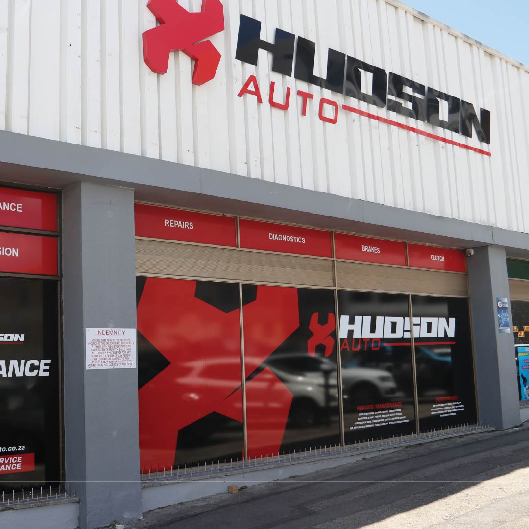 Hudson Auto Facebook ad: Get your car serviced, with proper service.