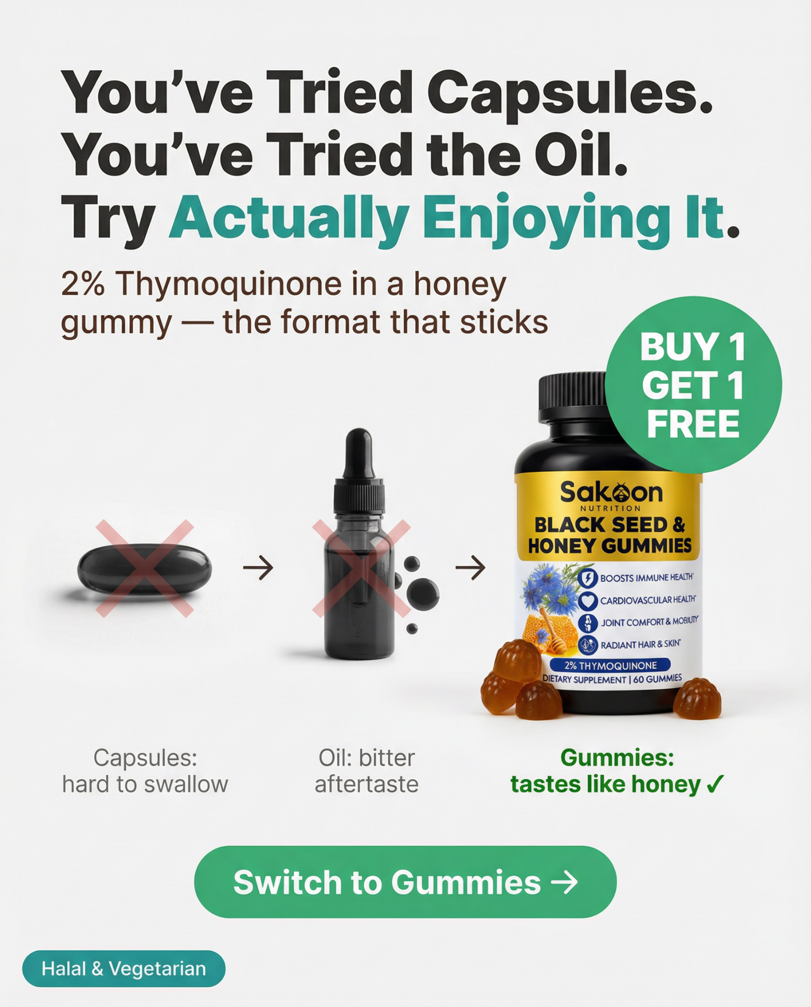 Sakoonnutrition Facebook ad