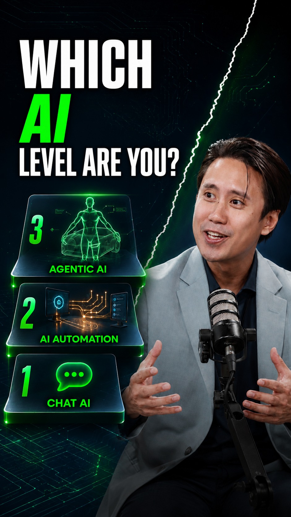 Jay Jazmines AI Facebook ad: Move Beyond Chat With AI