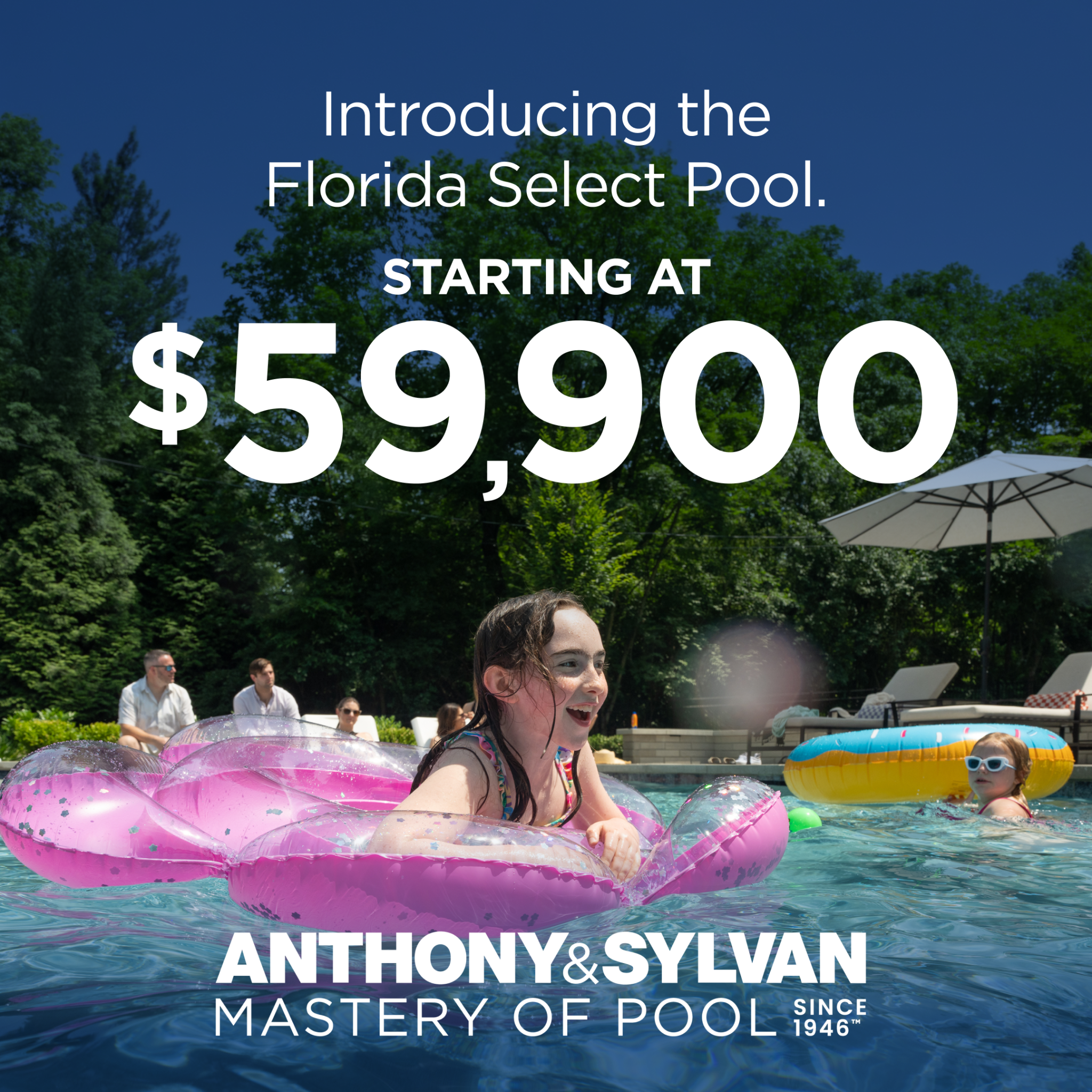 Anthony & Sylvan Pools Facebook ad