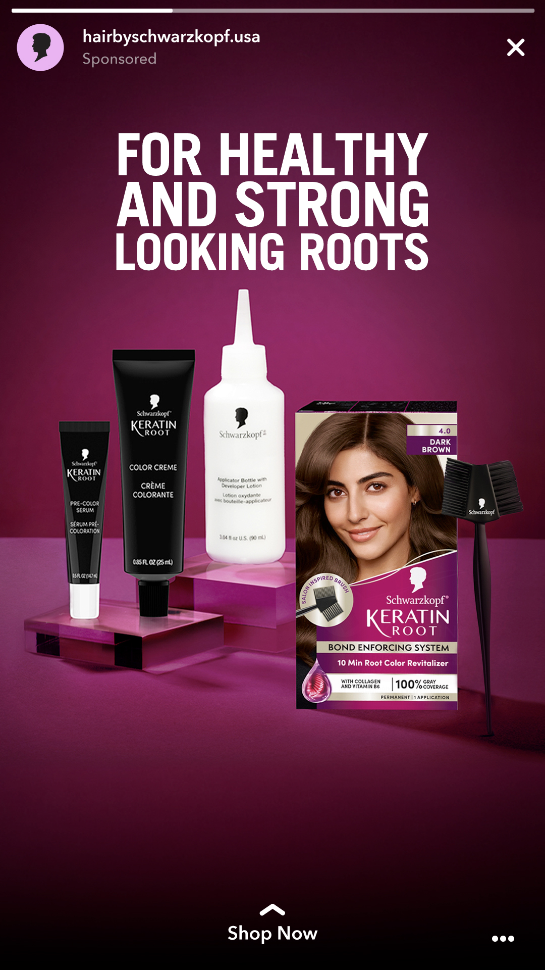 Hair by Schwarzkopf USA Facebook ad from Mar 30, 2026