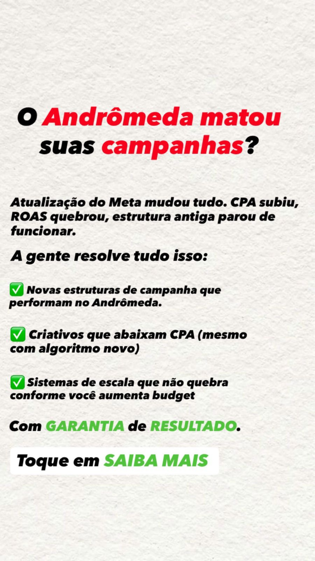 Braavos Marketing - Artur Gimenez Facebook ad