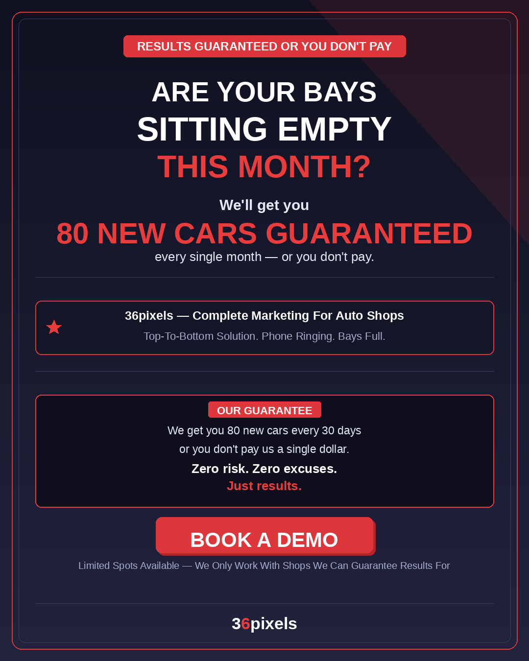 36Pixels Facebook ad