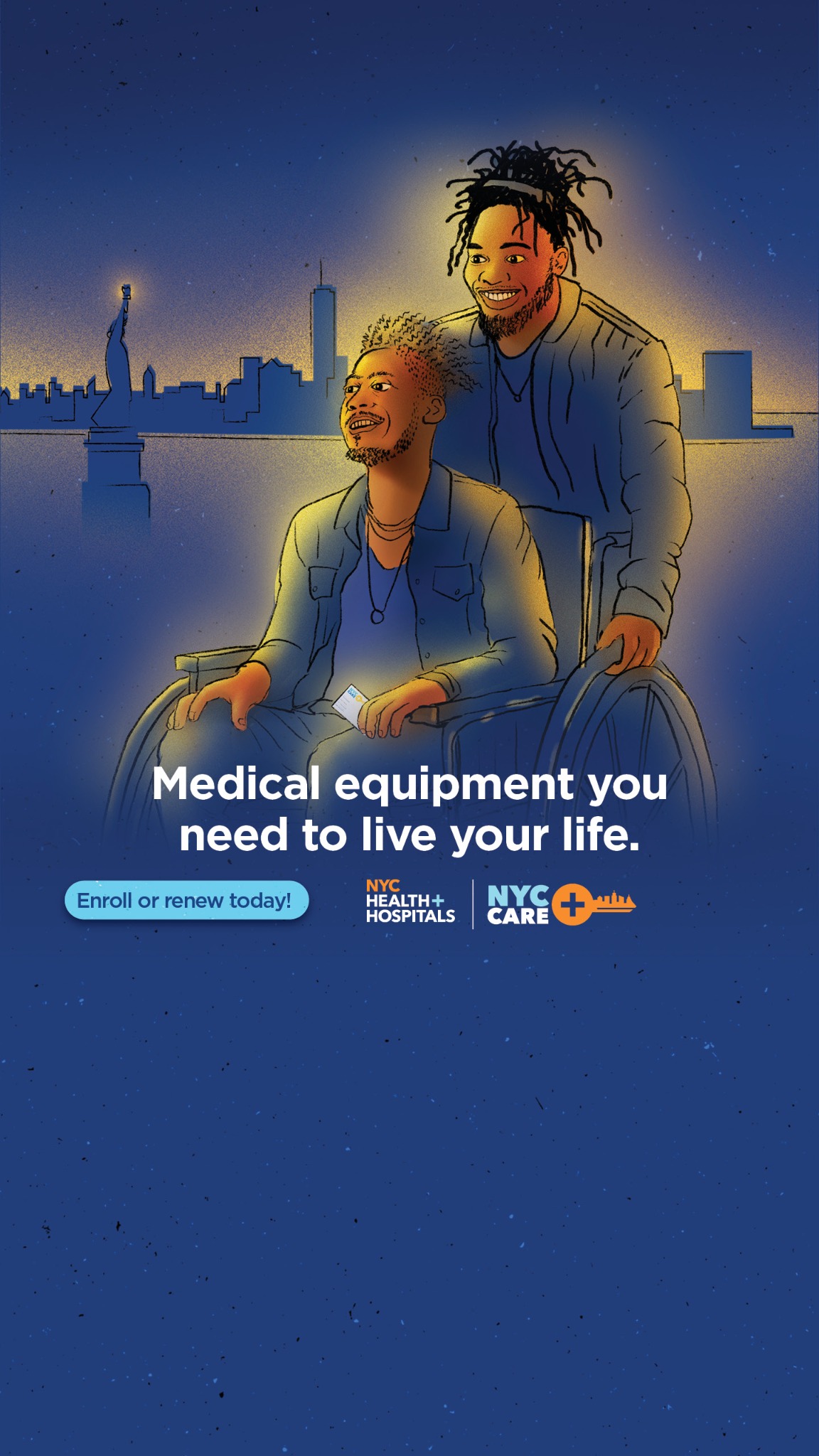 NYC Health + Hospitals Facebook ad