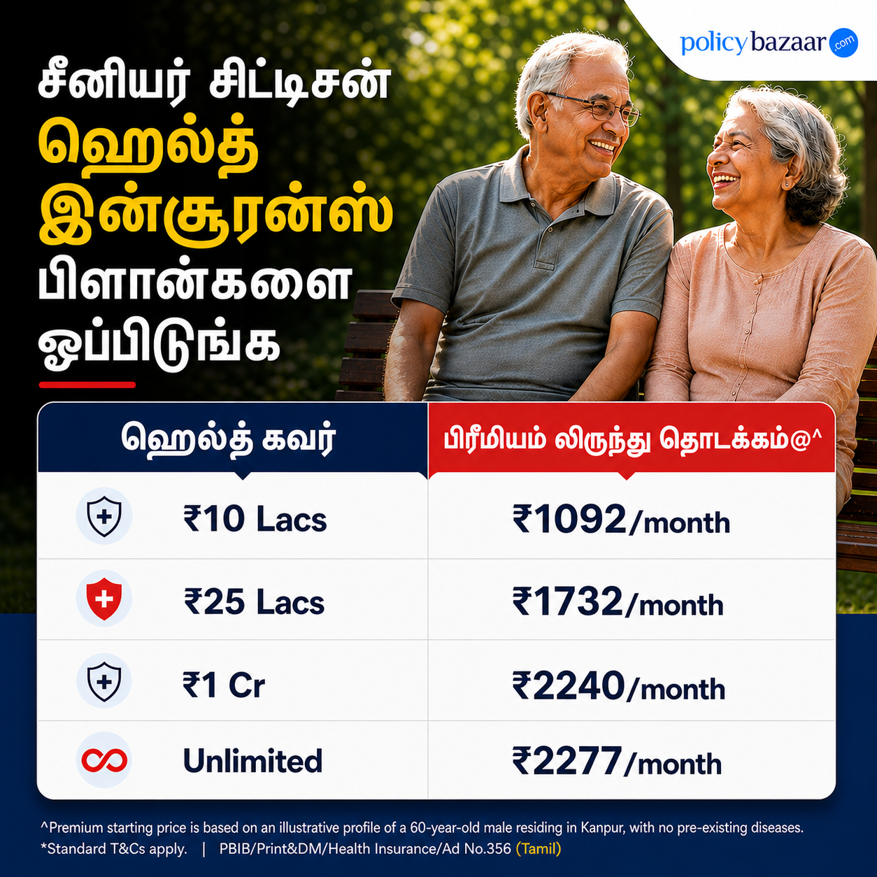 Policybazaar Health Insurance Facebook ad