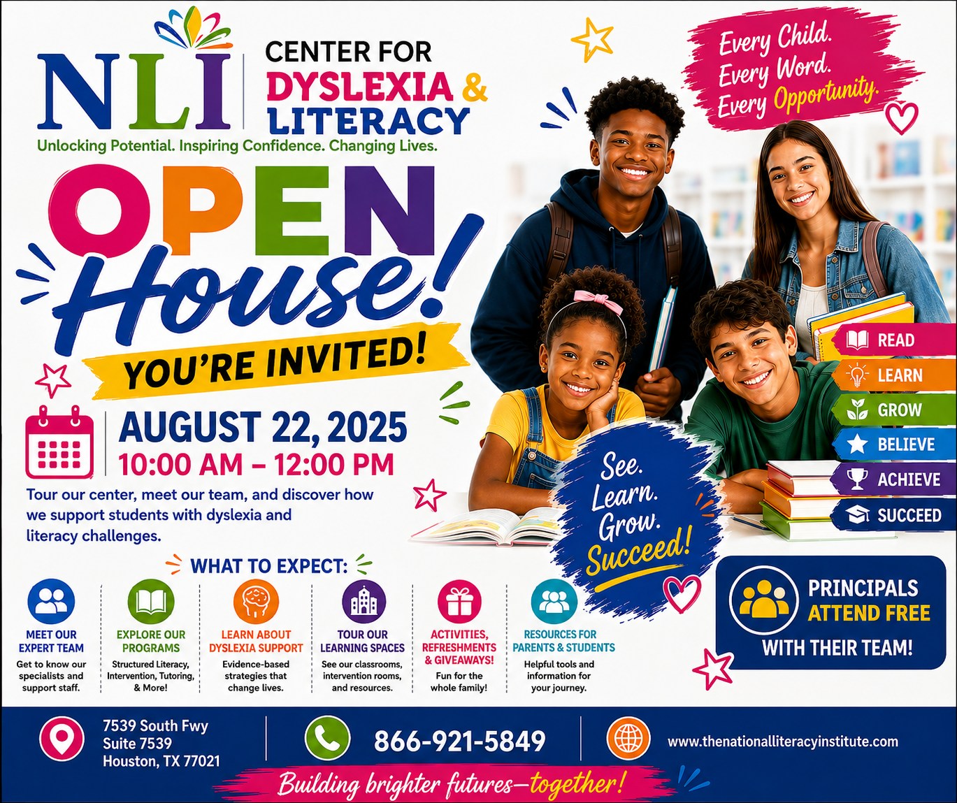 The National Literacy Professional Development Consortium Facebook ad