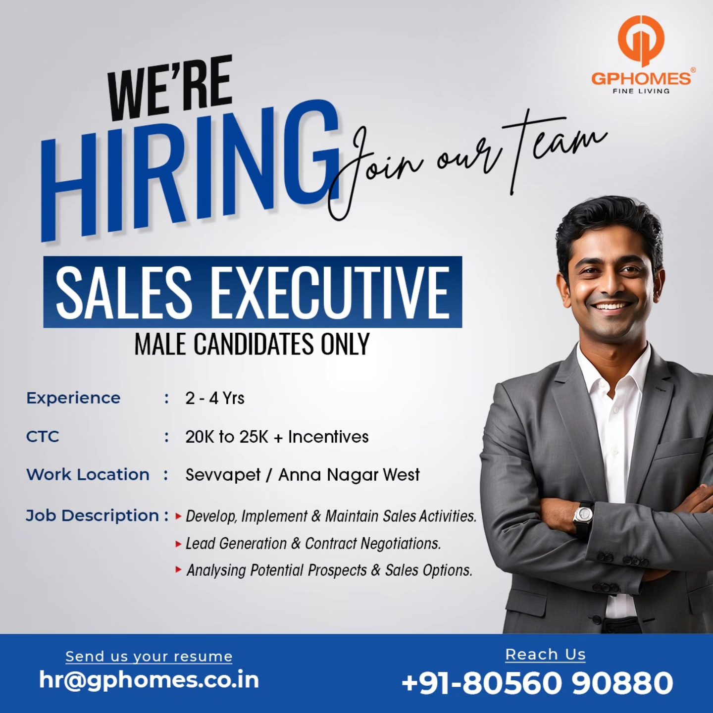 GP HOMES PVT LTD Facebook ad
