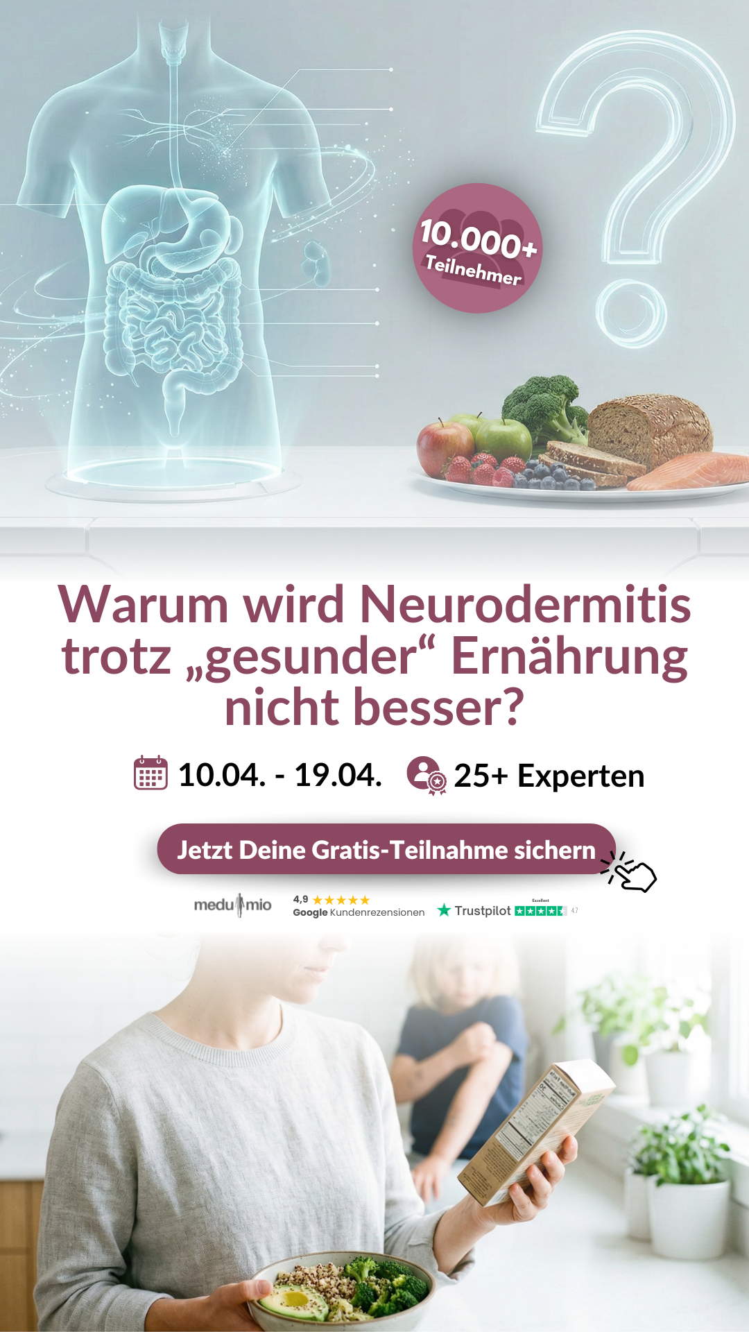 Medumio - Wissen, was hilft. Wissen, das hilft. Facebook ad