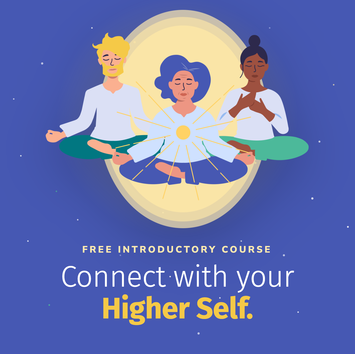 Higher Self Yoga Facebook ad