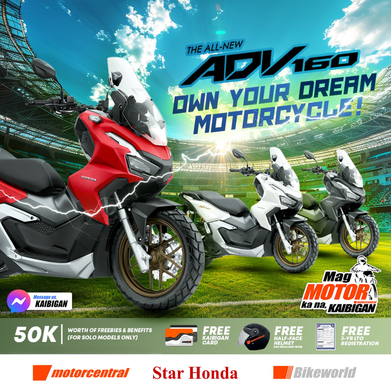 Star Honda Inc. Facebook ad: HONDAng HONDA na sa CHRISTMAS!