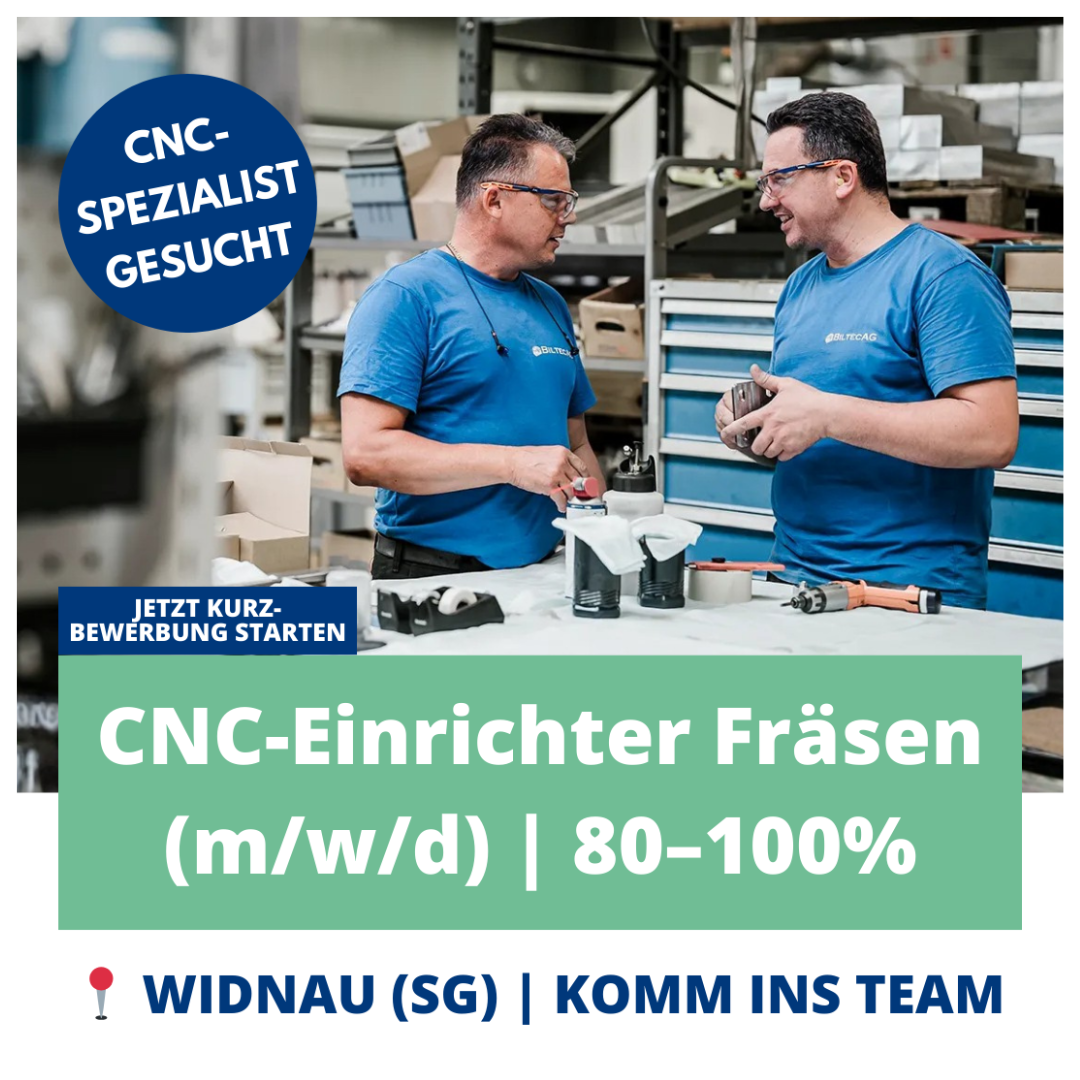 Oliver Klinghoffer - Social HR Facebook ad: Jobangebot in Widnau (SG)