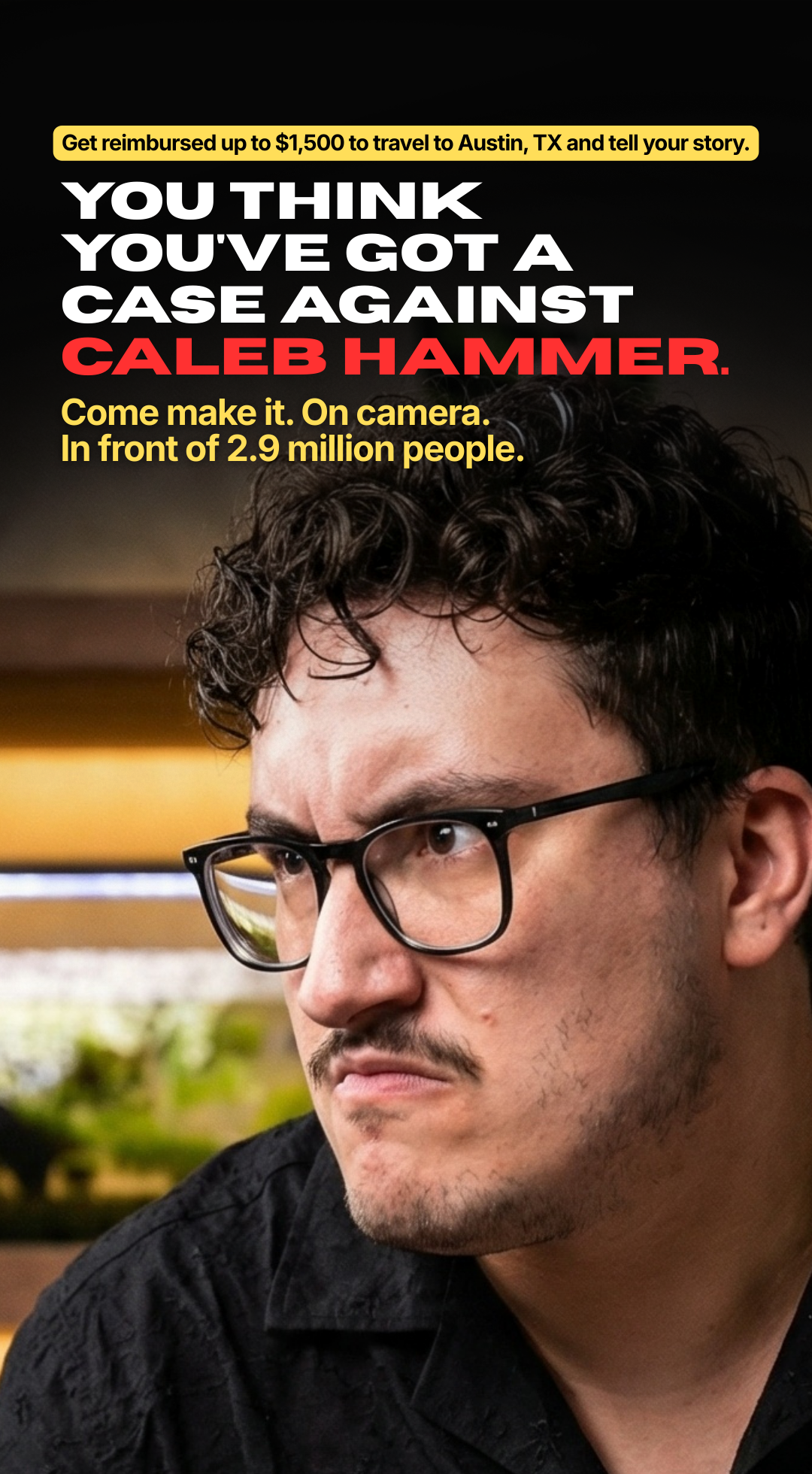 Caleb Hammer Facebook ad