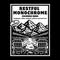 Restful Monochrome Coloring book