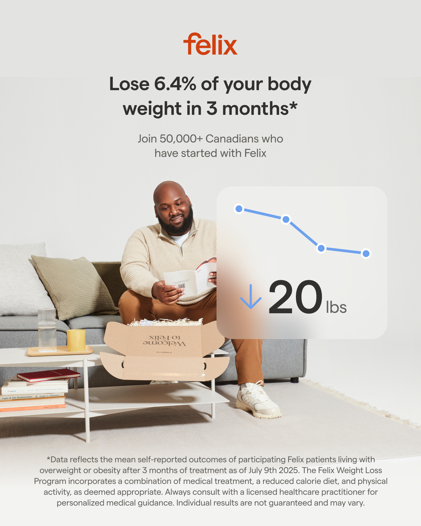Felix Health Facebook ad