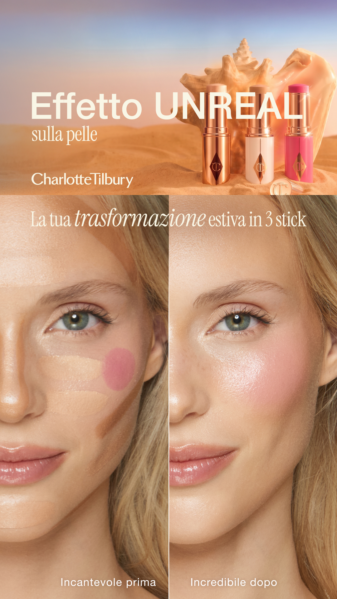 Charlotte Tilbury Facebook ad