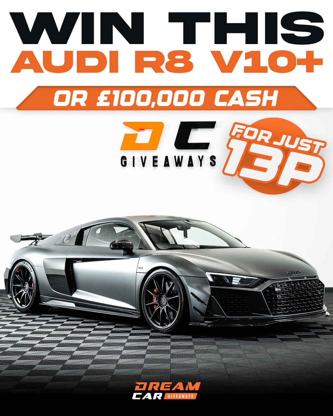 Dream Car Giveaways Facebook ad