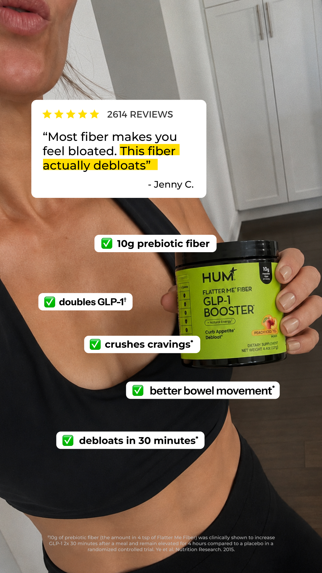HUM Nutrition Facebook ad