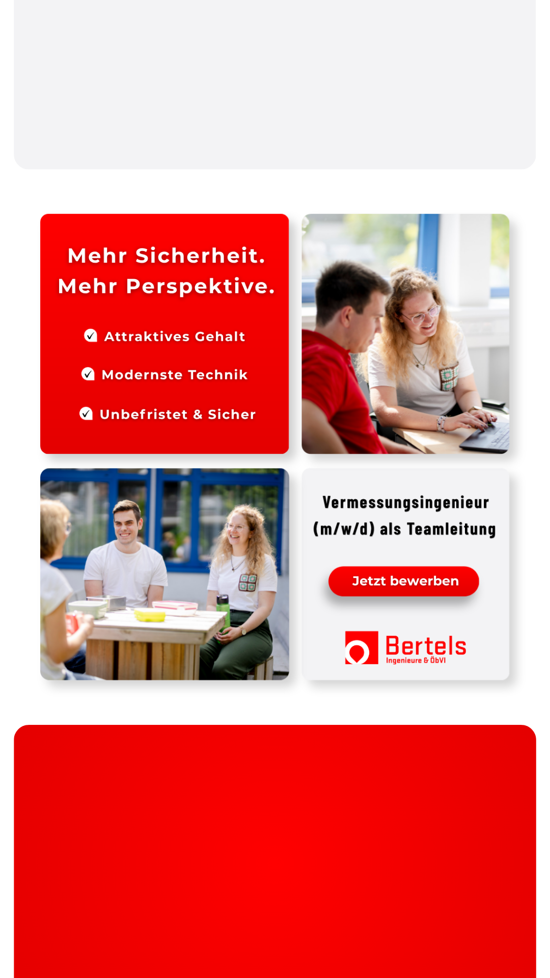 Bertels Ingenieure & ÖBVI Facebook ad: Klingt interessant?