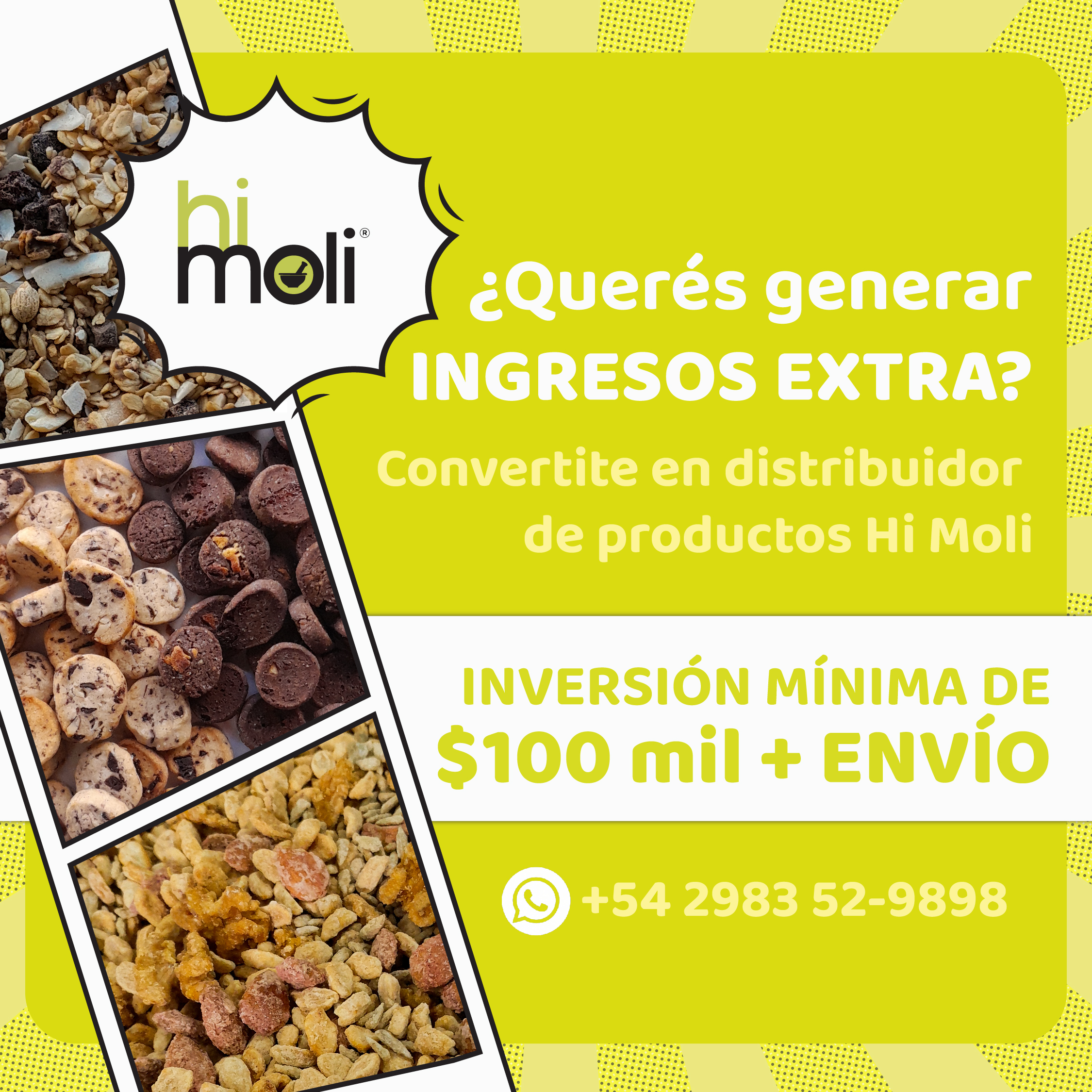 moli.tsas Facebook ad: ¡Quiero ser distribuidor!