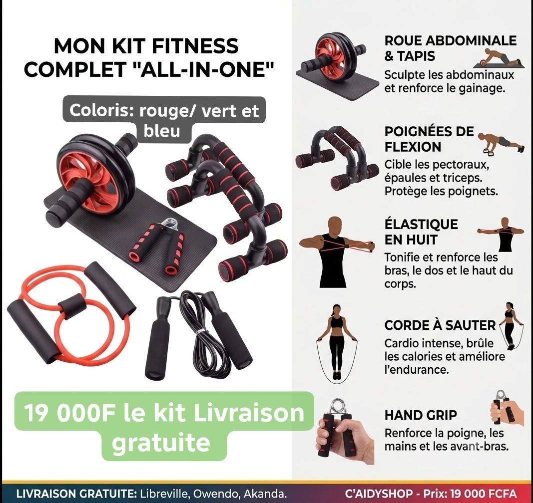 C'Aïdyshop: Les Must-Have de Caro Facebook ad: KIT 6 EN 1.