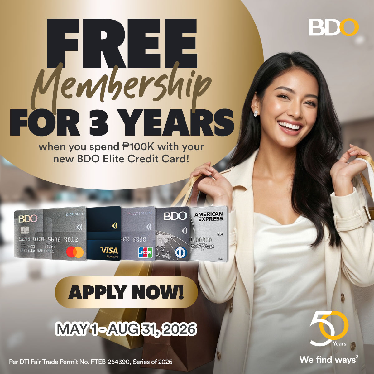 BDO Unibank Facebook ad