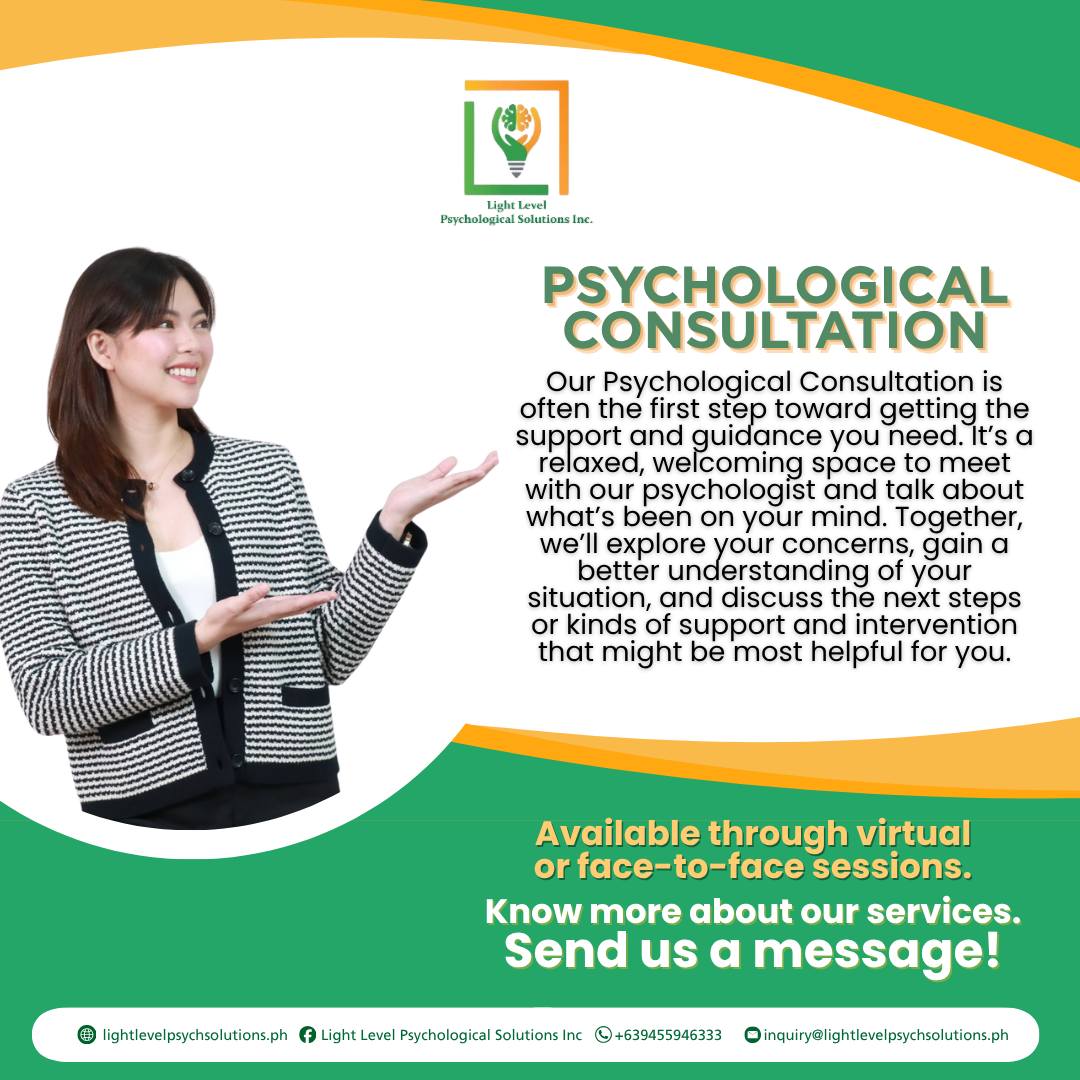 Light Level Psychological Solutions Inc Facebook ad