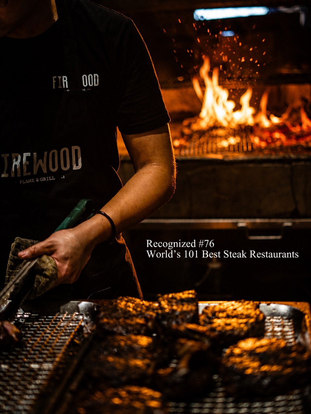 Firewood Restaurant Penang Facebook ad: Recognized on the World’s 101 Best Steak Restaurants…