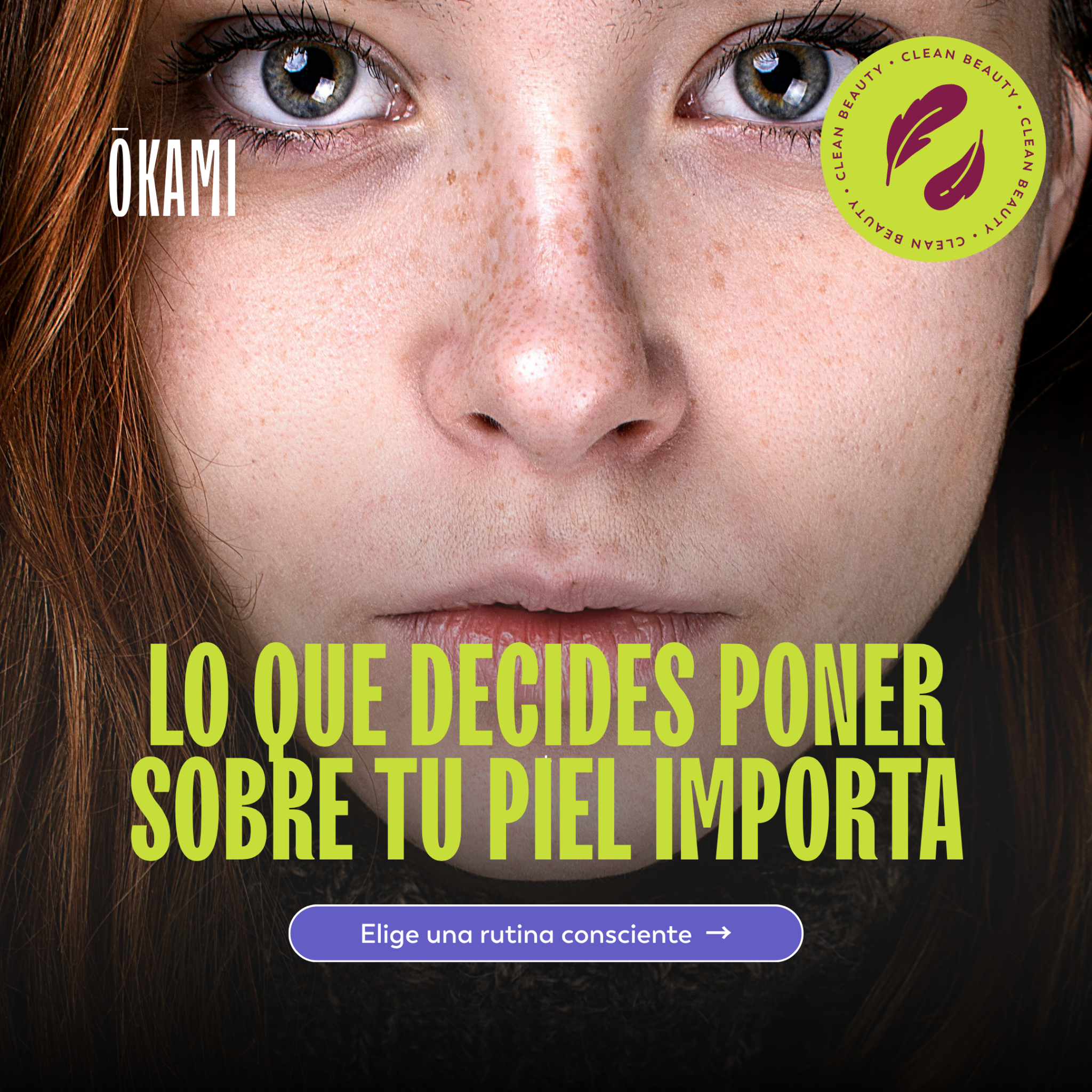 Okami Skincare Facebook ad: Lo que aplicas sobre tu piel todos los…