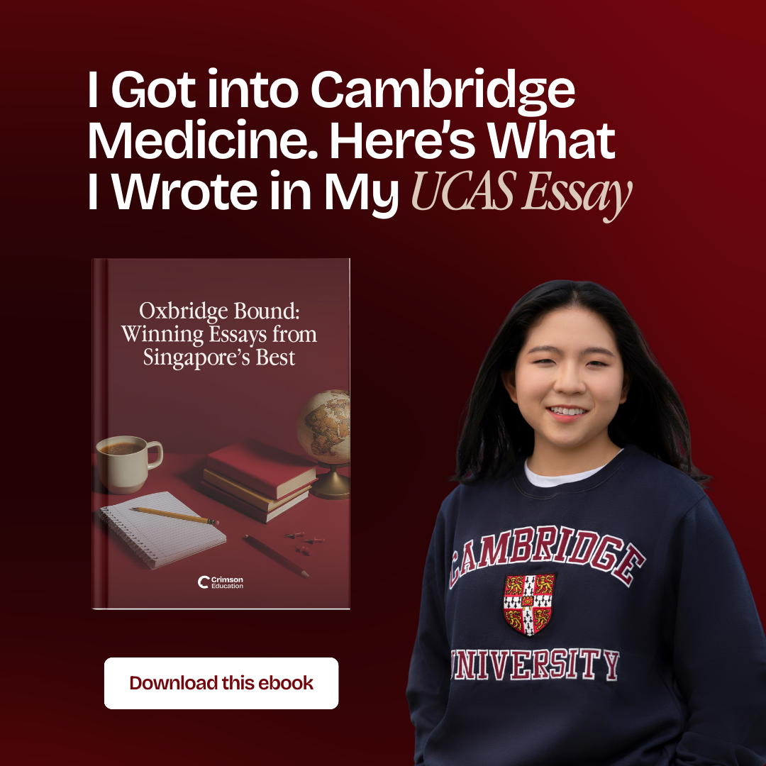 Crimson Education Facebook ad