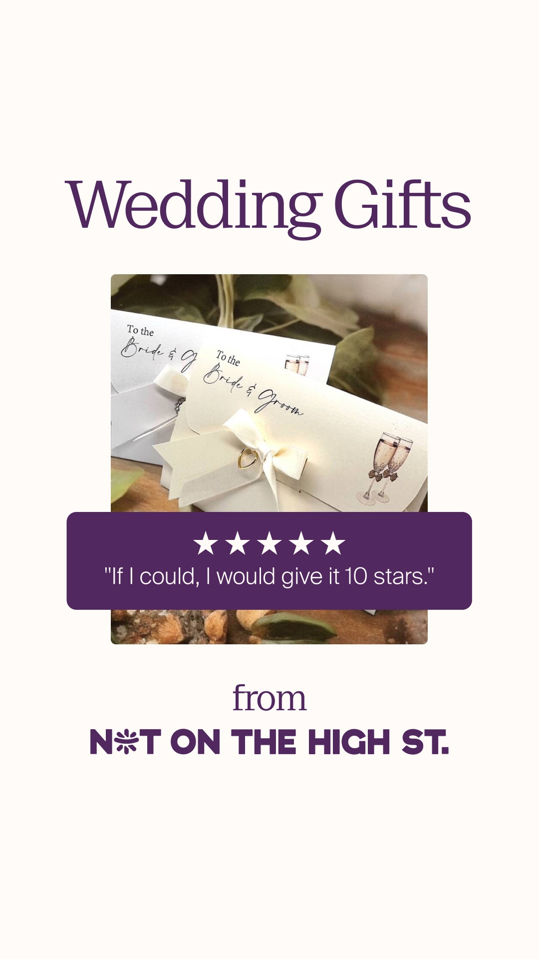 notonthehighstreet Facebook ad