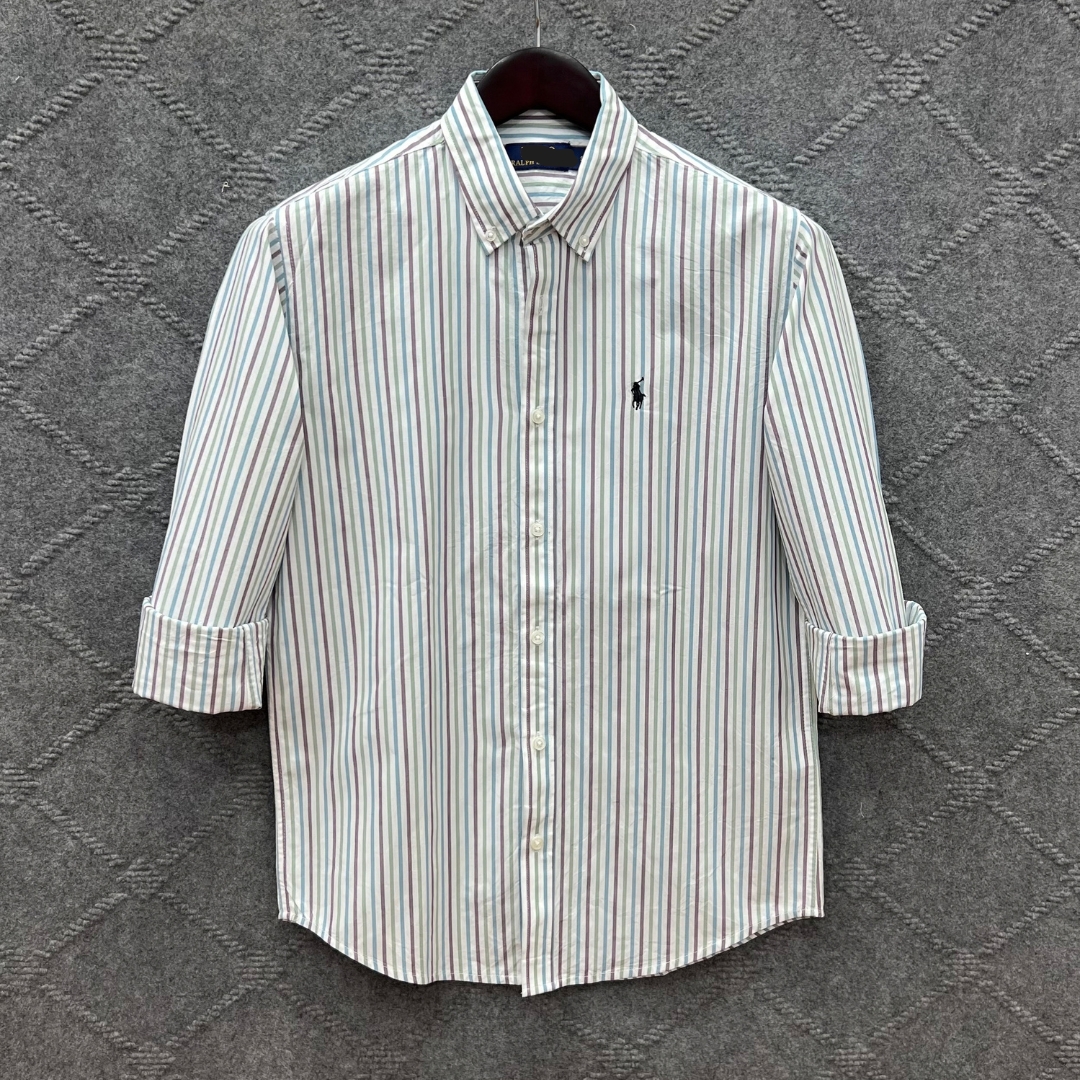 White Tailor Facebook ad: Malty Stripe full sleeve premium cotton shirt for men