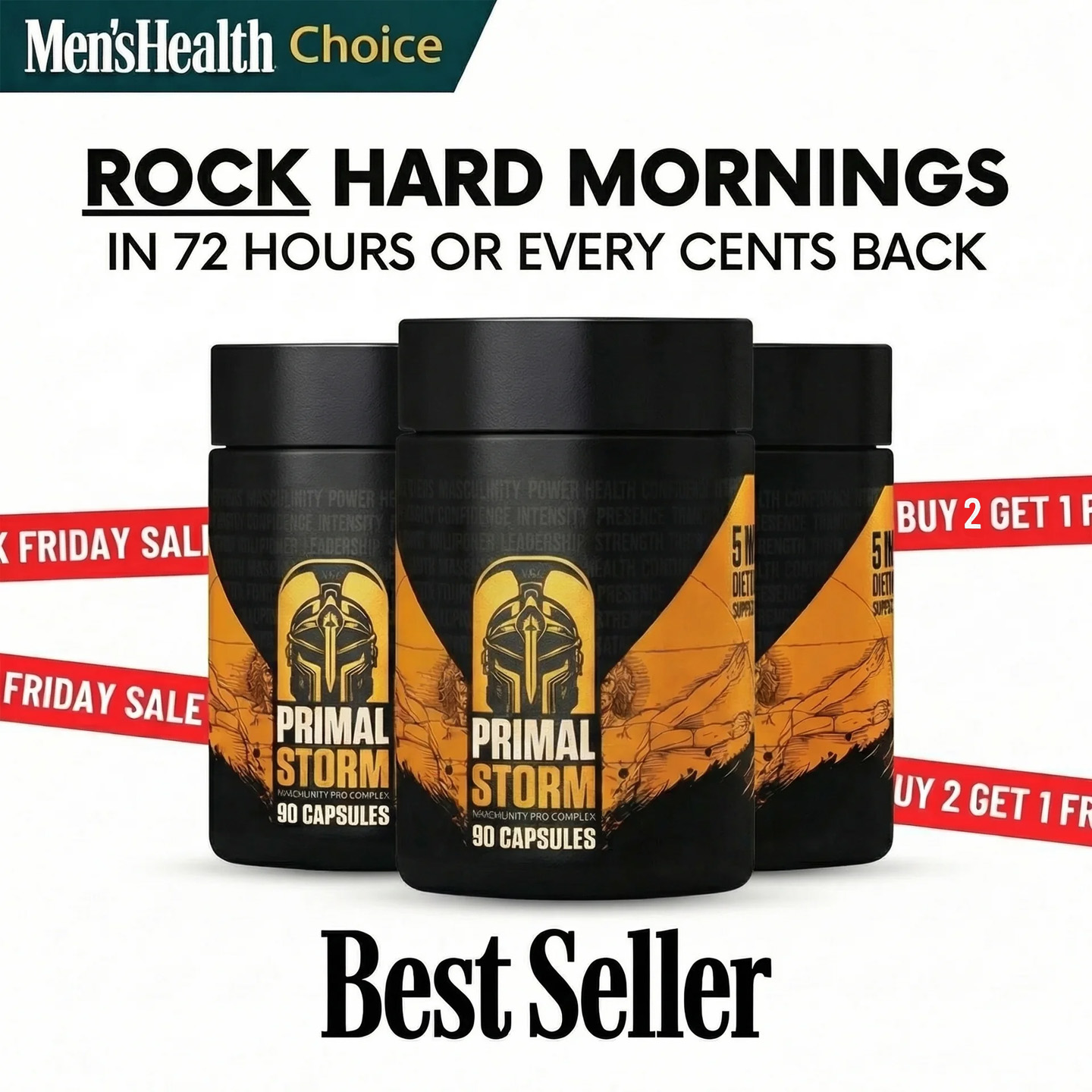 Primal Storm Supplements Facebook ad