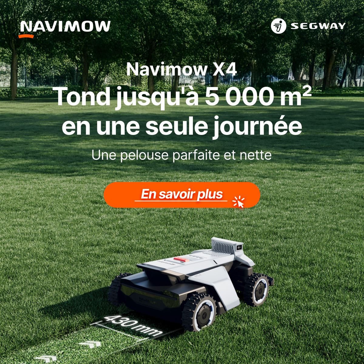 Segway Navimow FR Facebook ad