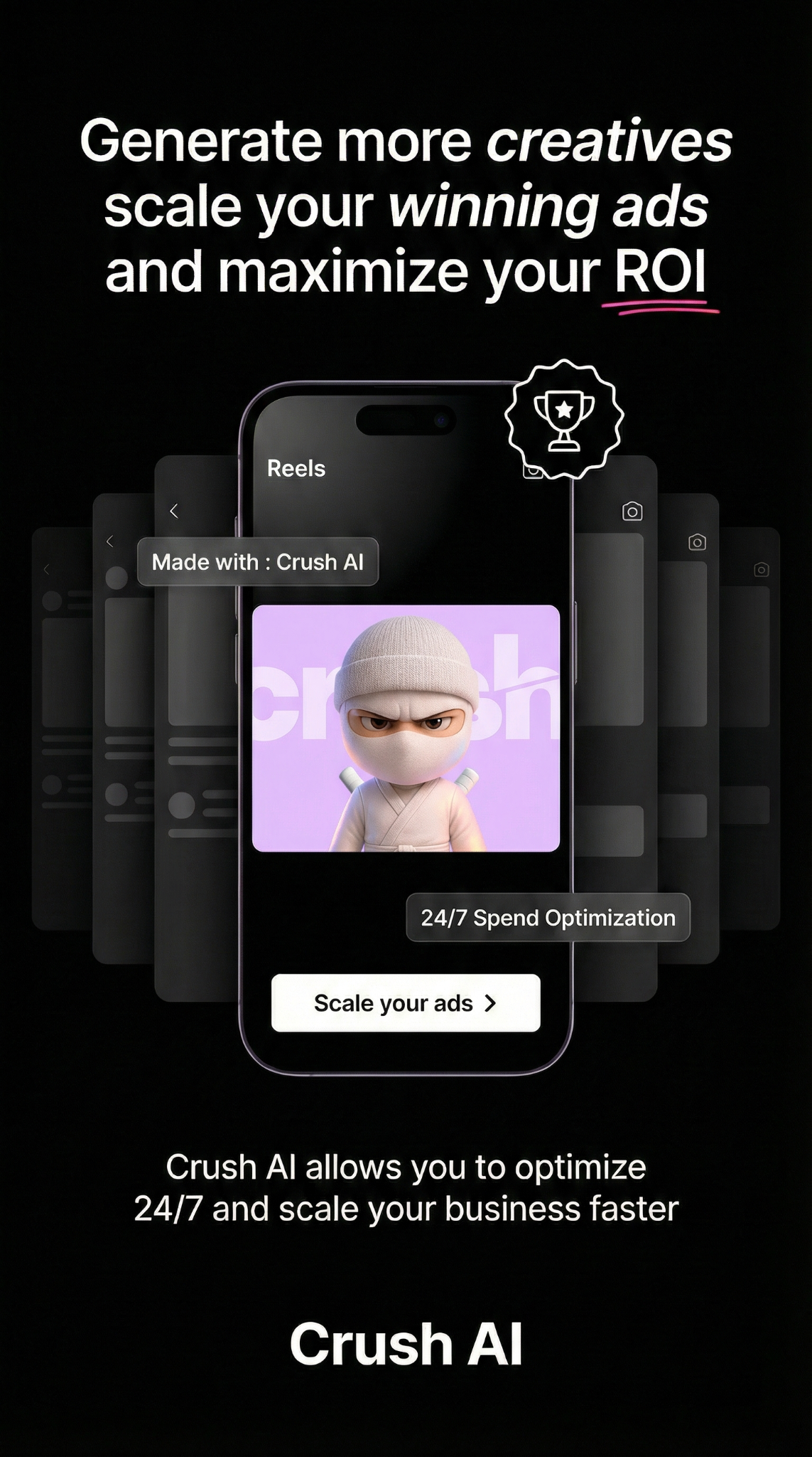 trycrush.ai Facebook ad