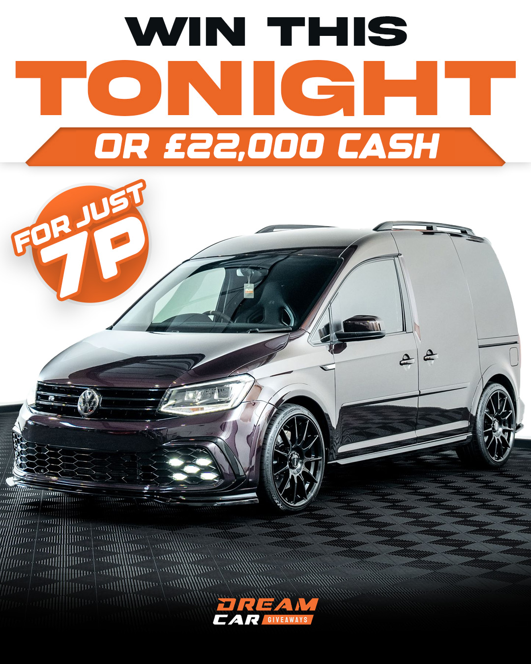 Dream Car Giveaways Facebook ad