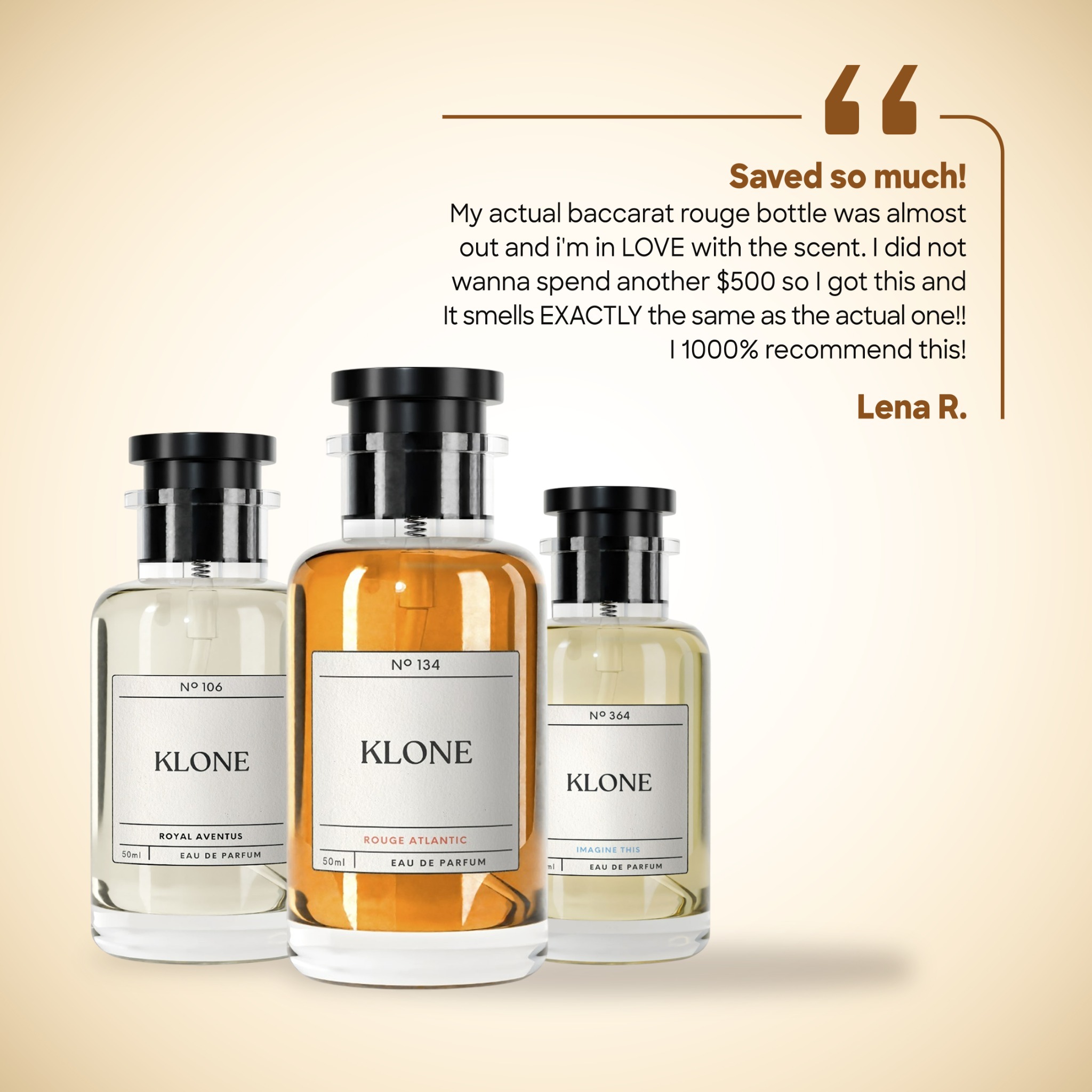 Klone Scents Facebook ad