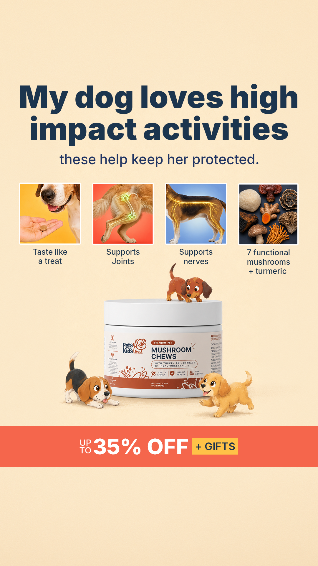Pets Are Kids Facebook ad