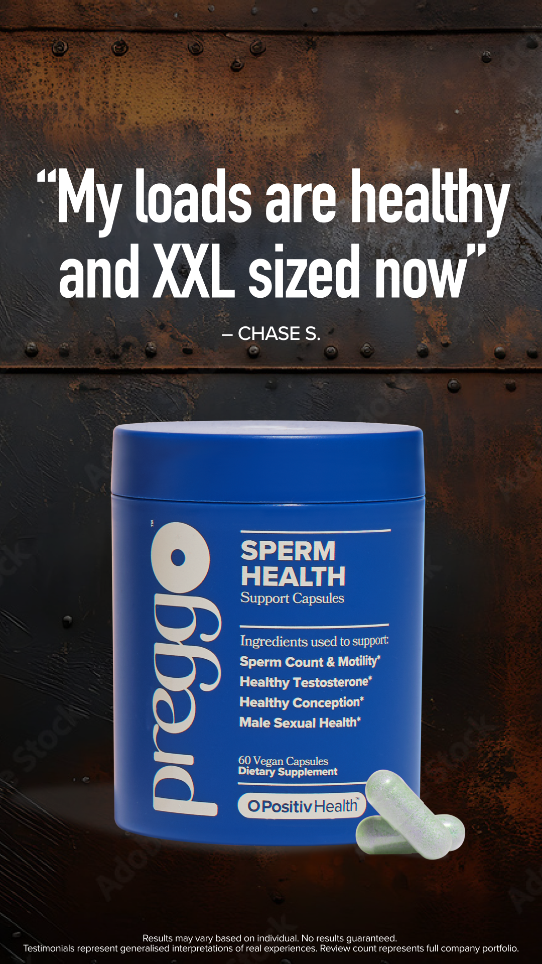 True Healthy Man Facebook ad