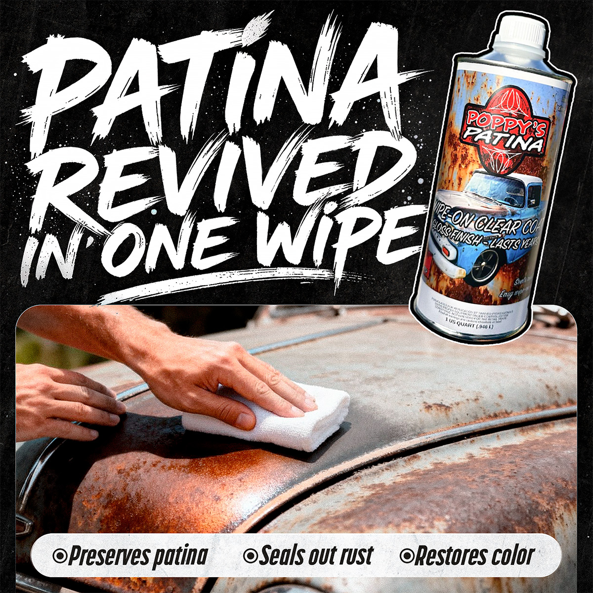 Poppy's Patina Facebook ad