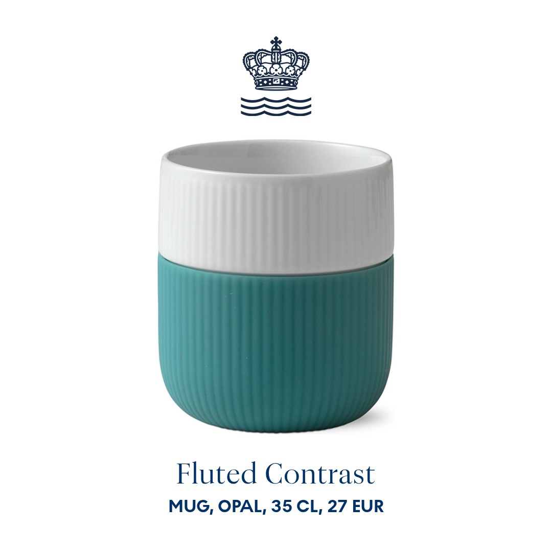 Royal Copenhagen Facebook ad: When you drink your morning coffee or afternoon…