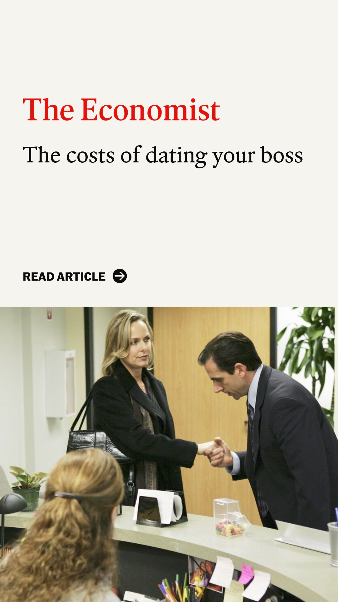 The Economist Facebook ad