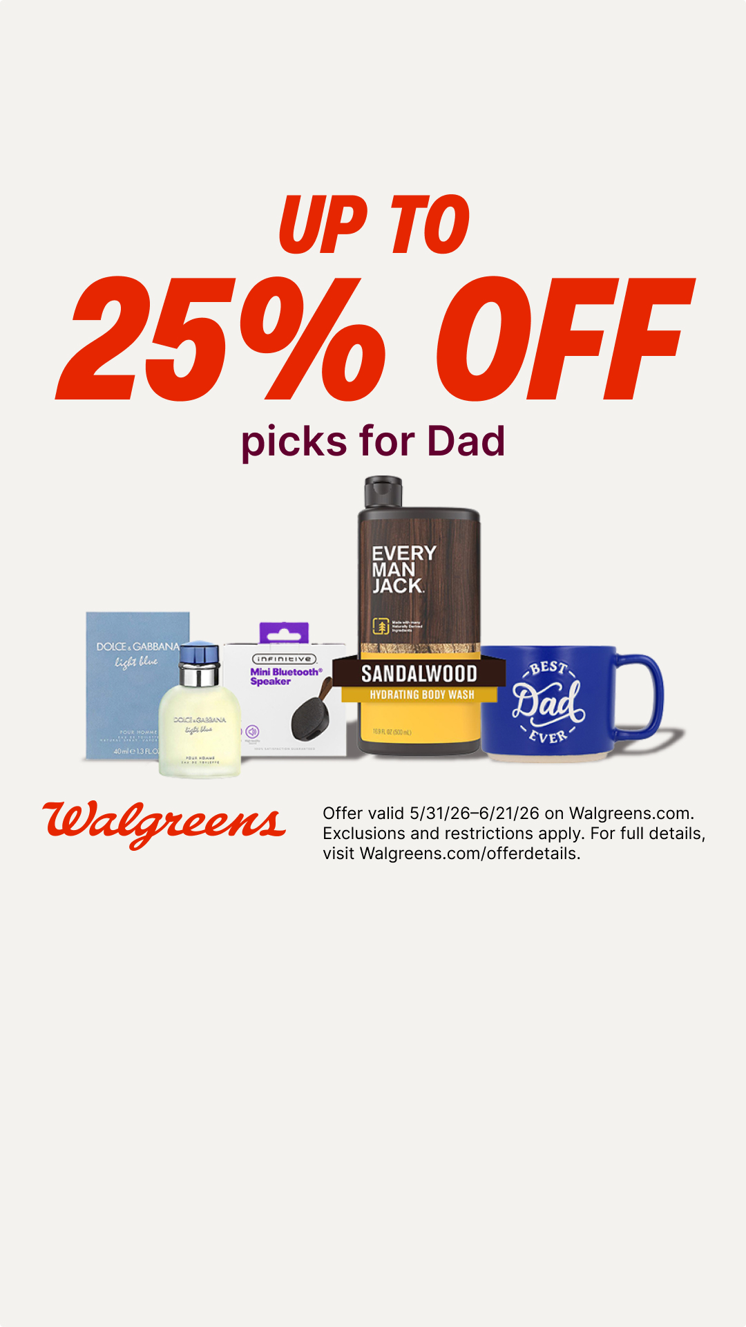 Walgreens Facebook ad