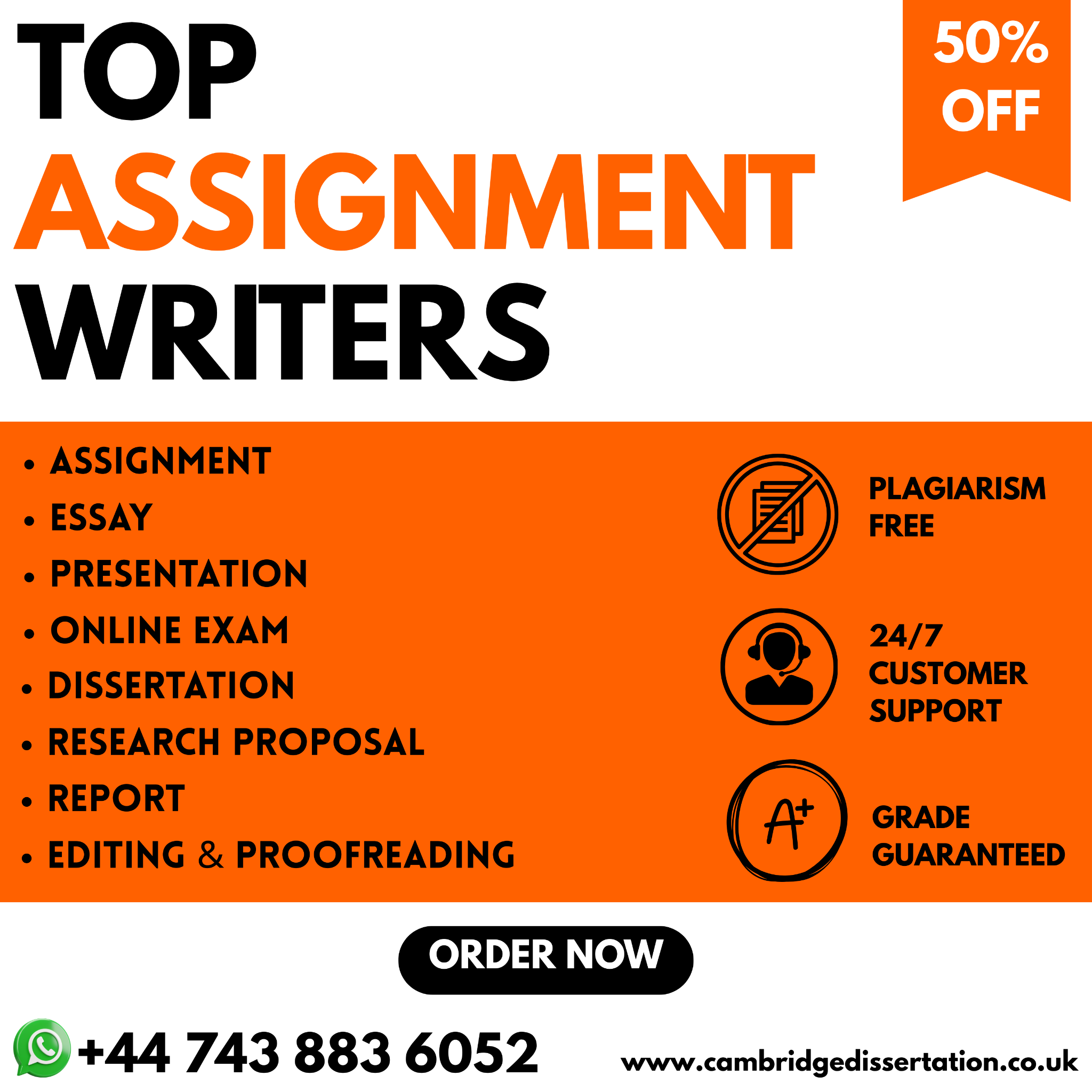 Cambridge Dissertation Facebook ad